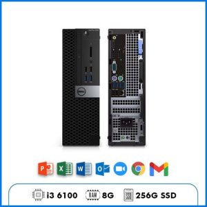 Máy Bộ Dell OptiPlex 3050 SFF71001 – Core i3 7100 | 8G | 256G SSD