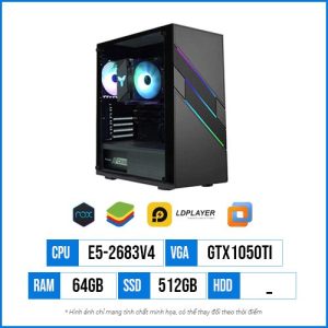 Cấu Hình Giả Lập GL15 – Xeon E5 2683V4 | 64G | SSD 512GB | GTX1050TI 4GB