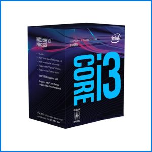 CPU Intel Core i3 8100 (3.6GHz, 4 nhân 4 luồng, 6MB) (36T)