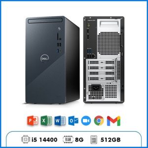Máy Bộ Dell Inspiron 3030 Tower (i5-14400 | 8GB | 512GB SSD | Wifi 6 + BT 5.2 | W11 Home)