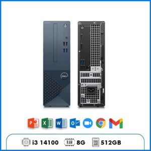 Máy Bộ Dell Inspiron 3030SFF (i3-14100 | 8GB DDR5 | 512GB SSD | Windows 11)
