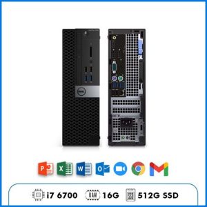 Máy Bộ Dell OptiPlex 7040 SFF67001 – Core i7 6700 | 16G | 512G SSD