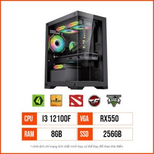 TTC30 Gaming – i3 12100F | Ram 8GB | SSD 256G | RX550 4G