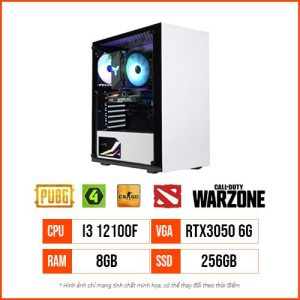TTC31 Gaming – i3 12100F | Ram 8GB | SSD 256G | RTX3050 6G