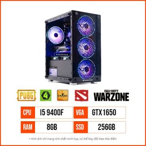 TTC32 Gaming – i5 9400F | Ram 8GB | SSD 256G | GTX1650 4G