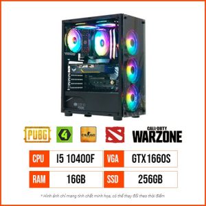 TTC35 Gaming – i5 10400F | Ram 16GB | SSD 256G | GTX1660S 6G