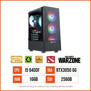 TTC54 Gaming – i5 9400F | Ram 16GB | SSD 256G | RTX3050 6G