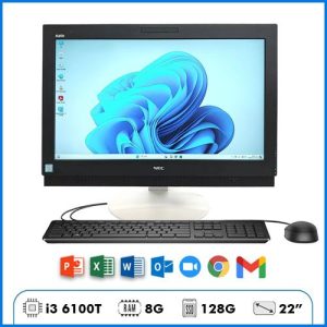 Máy Tính NEC All in One - Core i3 6100T | 8GB | SSD 128GB | 22"