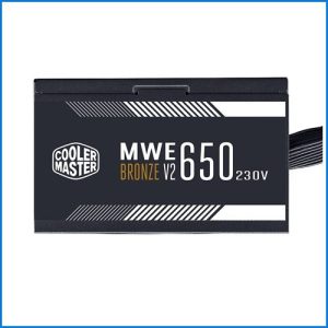 Nguồn Cooler master MWE 650 BRONZE - V2 650w (36T)