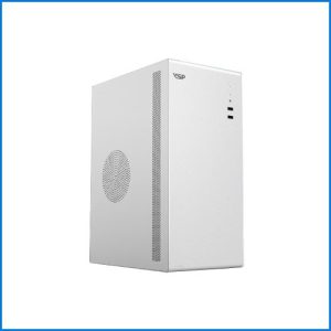 Thùng máy/ Case VP Home & Office | Micro ATX | Trắng | Full Thép (12T)