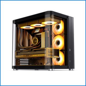Vỏ Case Jonsbo TK-2 ATX | Đen | ATX (12T)