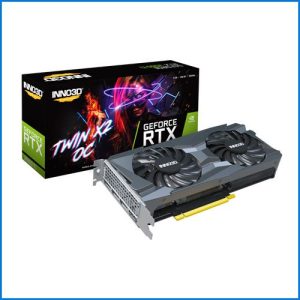 Card màn hình INNO3D Geforce RTX 3050 TWIN X2 8GB GDDR6 128Bit
