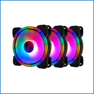 Combo 3 Fan Case Coolmoon K2 led RGB (06T)
