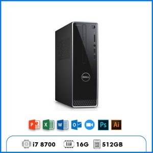Máy Bộ Dell Inspiron 3471 SFF87002 – Core i7 8700 | 16G | 512G SSD