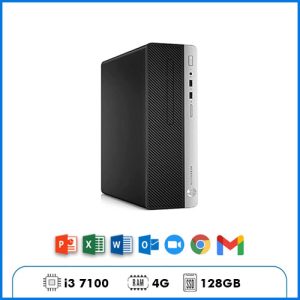 Máy Bộ Văn Phòng HP ProDesk 400G4 P7100 – Core i3 7100 | 4G | 128G SSD