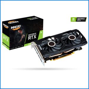 Card màn hình INNO3D RTX 2060 TWIN X2 6GB GDDR6 (Like New – 12T)