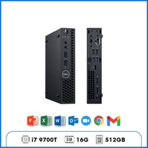 Máy Bộ Dell OptiPlex 3070 Micro – Core i7 9700T | 16GB | SSD 512GB