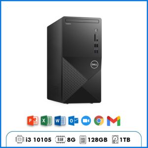 Máy Bộ Dell Vostro 3888 MT SSD (i3-10105/ 8GB RAM/ 128G SSD/ 1TB HDD/ WL+ BT/Office/Win 11)