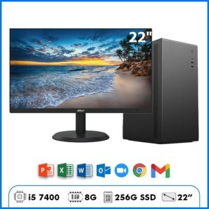 Máy Bộ Kế Toán TTC3 – Core i5 7400 | Ram 8GB | SSD 256GB | 22″