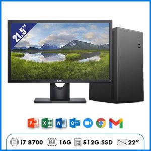 Máy Bộ Kế Toán TTC3 – Core i7 8700 | Ram 16GB | SSD 512GB | 22″