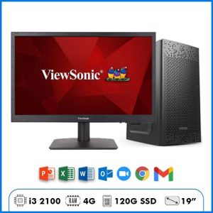 Máy Bộ Văn Phòng TTC i3 2100 | Ram 4G | SSD 120GB | 19″