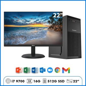 Máy Bộ Văn Phòng TTC3 – Core i7 9700 | Ram 16GB | SSD 512GB | 22″