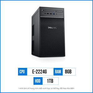 Máy chủ Dell PowerEdge T40 – Xeon® E-2224G/8GB/1TB/DOS