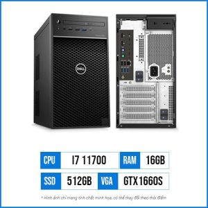 Máy trạm Dell Precision 3650 Tower – Core i7 11700 | 16G | 512GB SSD | GTX1660S 6GB
