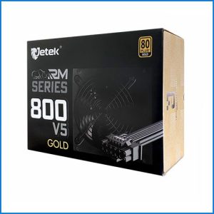 Nguồn Jetek RM800 V5 80 Plus Gold PCIE 5.0 800W (36T)