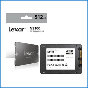 Ổ cứng SSD Lexar NS100 512GB 2.5” SATA III (6Gb/s) (36T)
