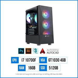 PC Designer T16 – Core i7 10700F | 16G | GT1030 4GB | 512G SSD