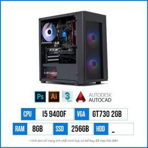 PC Designer T27 – Core i5 9400F | 8G | GT730 2GB | 256G SSD