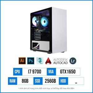 PC Designer T30 – Core i7 9700 | 8G | GTX1650 4GB | 256G SSD