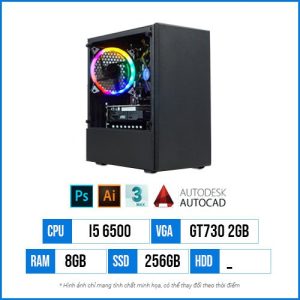 PC Designer TD3 Giá Rẻ – Core i5 6500 | 8G | GT730 2G | 256G SSD
