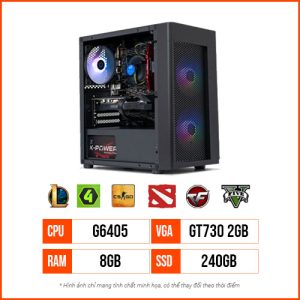 TTC01 Gaming – G6405 | Ram 8GB | SSD 240G | GT730 2G
