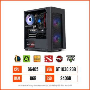 TTC02 Gaming – G6405 | Ram 8GB | SSD 240G | GT1030 2G