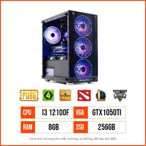 TTC06 Gaming – i3 12100F | Ram 8GB | SSD 256G | GTX1050ti 4G