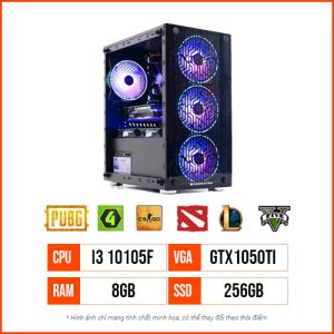 TTC09 Gaming – i3 10105F | Ram 8GB | SSD 256G | GTX1050ti 4G