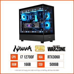 TTC20 Gaming – i7 12700F | Ram 16GB | SSD 500G | RTX3060 12G