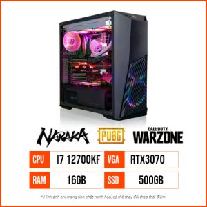 TTC23 Gaming – i7 12700KF | Ram 16GB | SSD 500G | RTX3070 8G