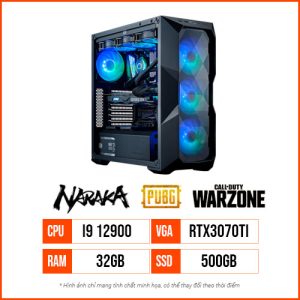 TTC43 Gaming – i9 12900 | Ram 32GB | SSD 500G | RTX3070TI 8G