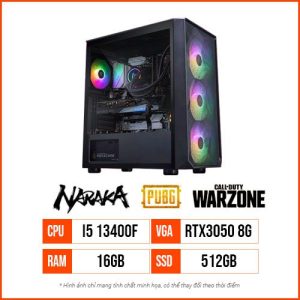 TTC58 Gaming – i5 13400F | Ram 16GB | SSD 512G | RTX3050 8G