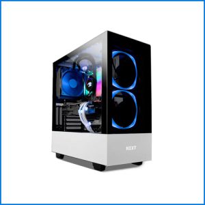 Vỏ Case NZXT H510 Elite Matte (Mid Tower/Màu Trắng)