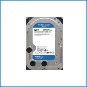 Ổ cứng HDD Western Digital Blue 6TB 256MB Cache 5400RPM (24T)