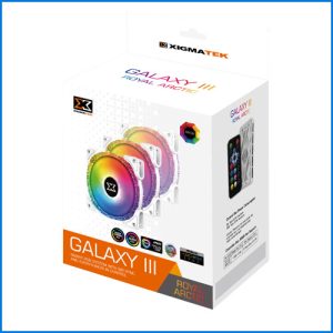 Fan Case Xigmatek Galaxy III Royal ARTIC BR120 ARGB 3pcs