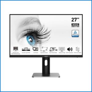 Màn hình MSI PRO MP273QP (27inch/ 2K/ IPS/ 75Hz)