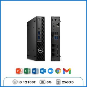 Máy Bộ Dell OptiPlex 3000 Micro - Core i3 12100T | 8GB | 256GB