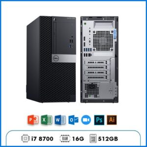 Máy Bộ Dell OptiPlex 5060 Tower - Core i7 8700 | 16G | 512G SSD