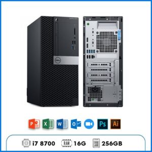 Máy Bộ Dell OptiPlex 5070 MT – Core i7 8700 | 16G | 256G SSD