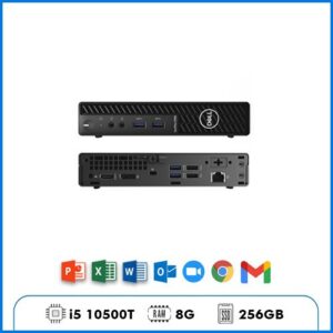 Máy Bộ Dell Optiplex 3080 Mini - Core i5 10500T | 8GB | SSD 256GB